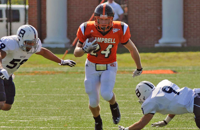 Campbell's Kurt Odom was one of three PFL athletes recognized by The Sports Network FCS All-America Teams.
